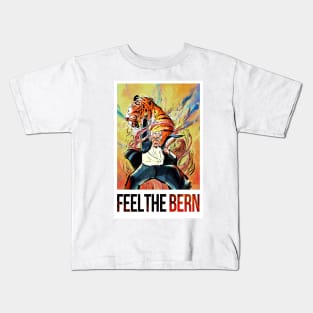 Bernie Sanders - Feel the Bern! Kids T-Shirt